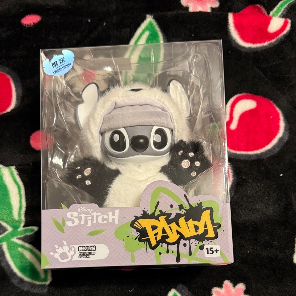 Miniso Disney Stitch in Panda Costume China Exclusive Collectable Figurine